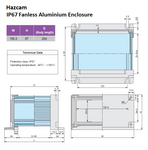 Jetson Xavier NX 19V Plugpack Enclosure Kit (IP67)